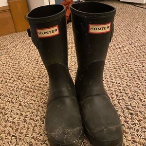 HUNTER Half-Calf High Women’s Black Size 7